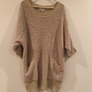 Beige Sherpa top